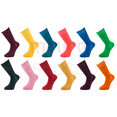 Resim Renkli Erkek Çorabı